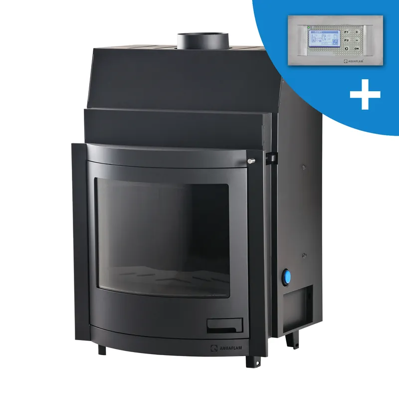 Aquaflam 25 Panorama Automatic Wasserführender Kamineinsatz Neue Kollektion