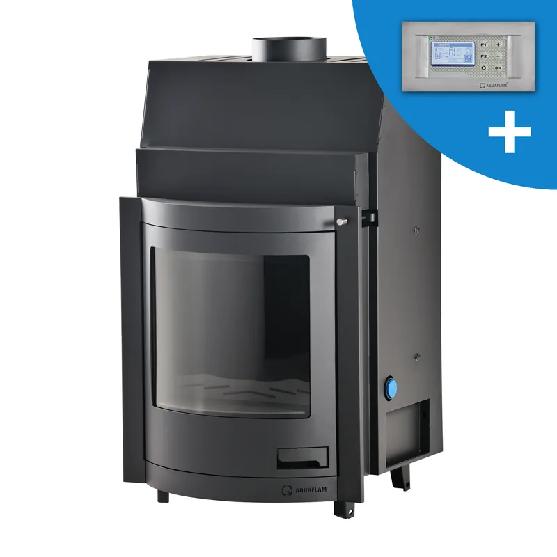 Aquaflam 17 Panorama Automatic Wasserführender Kamineinsatz Sonderangebot