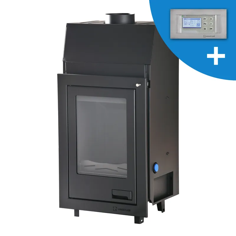 Aquaflam 12 Flat Automatic Wasserführender Kamineinsatz Expressversand
