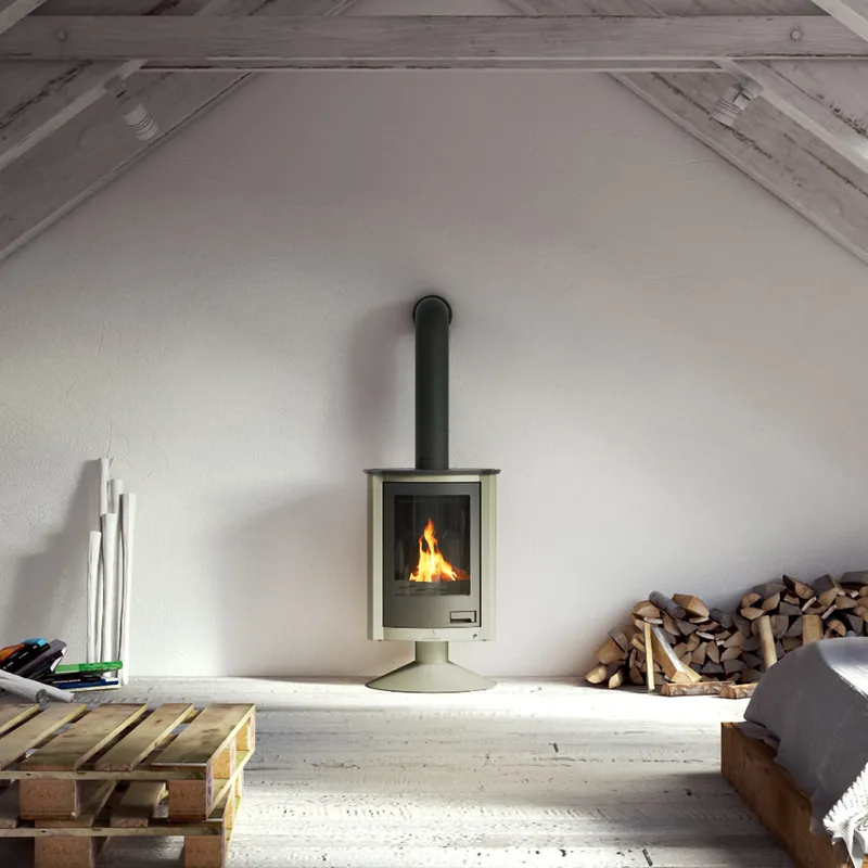 Warmluftofen Masterflamme Piccolo II Olive Kracherpreis