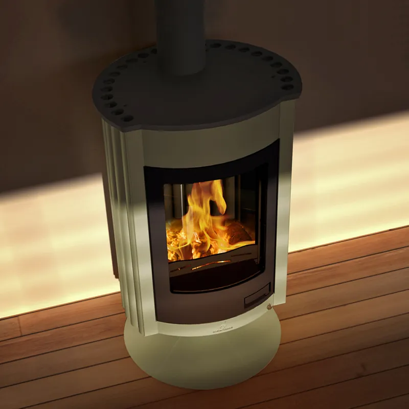 Warmluftofen Masterflamme Medie II Olive Super-Preis