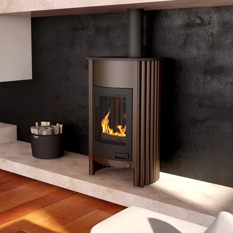 Neue Ware Warmluftofen Masterflamme Grande I Velvety Brown