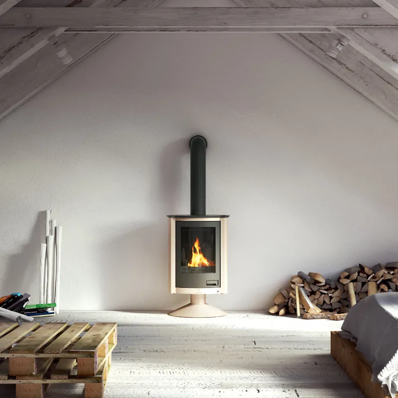 Neu Warmluftofen Masterflamme Piccolo II Cream