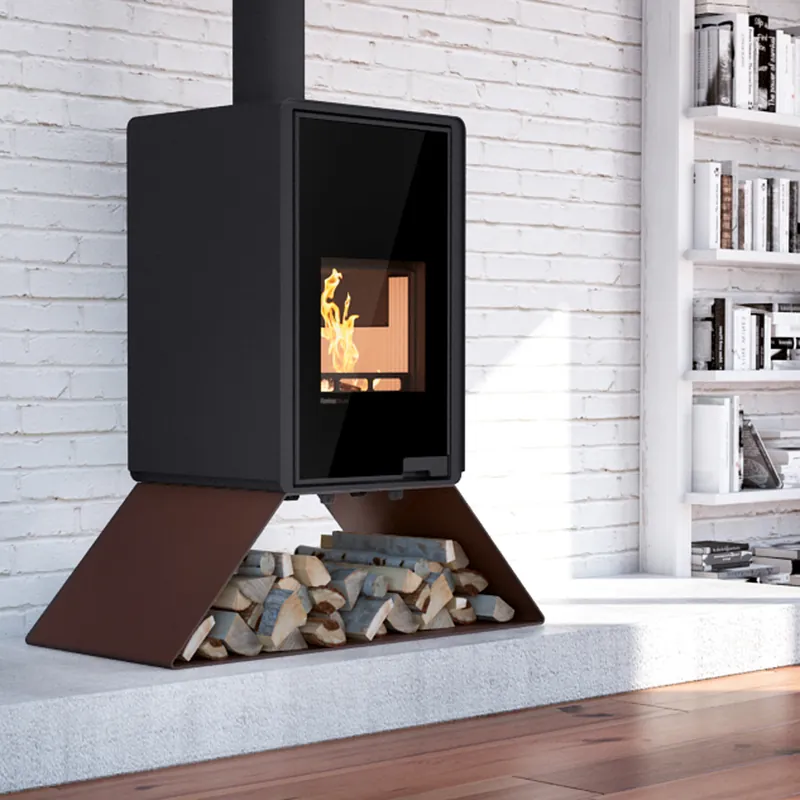 Preis Gesenkt HS Flamingo Deluxe Senai Kaminofen Braun