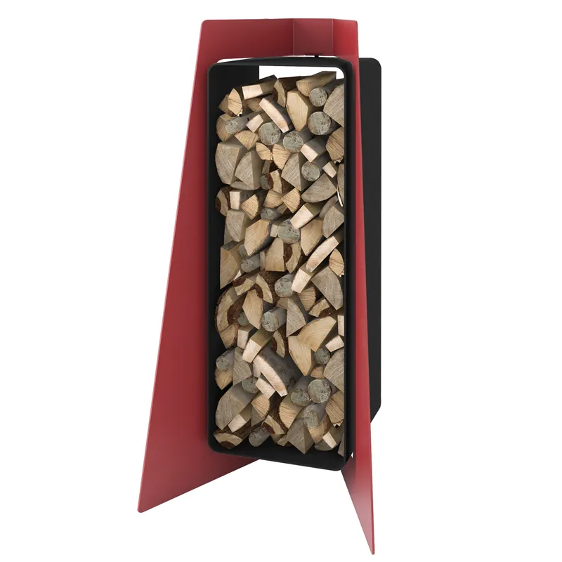 HS Flamingo Deluxe 3 Holzregal Rot Kracherpreis