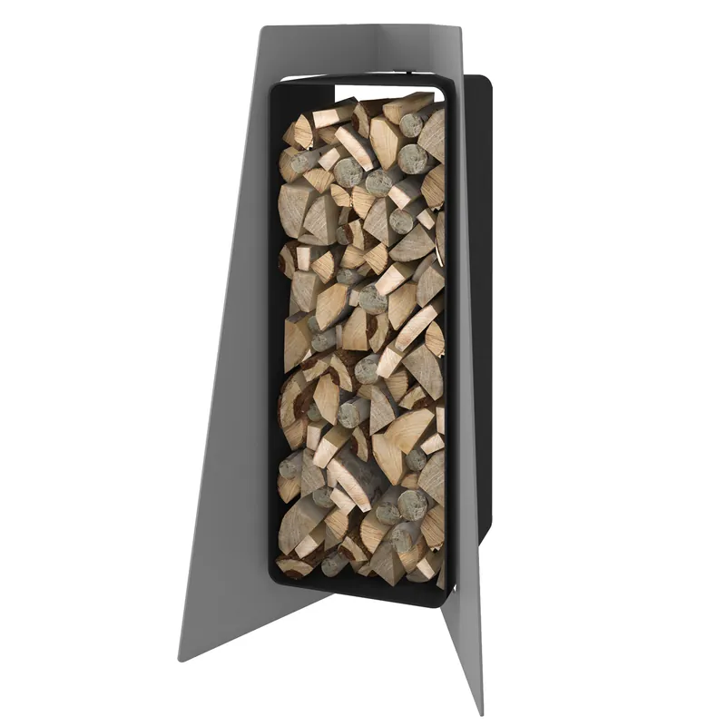 HS Flamingo Deluxe 3 Holzregal Grau Letzte Chance