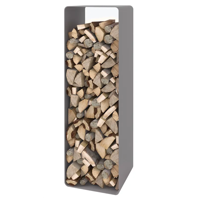 HS Flamingo Deluxe 2 Holzregal Grau Zertifiziert