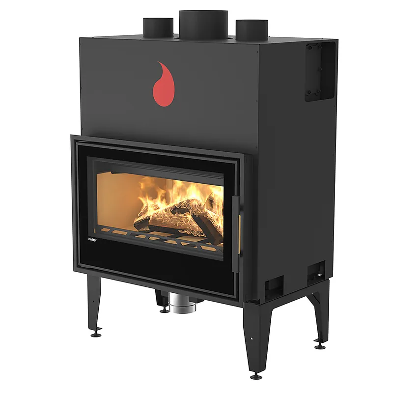 HS Flamingo X15 Kamineinsatz Stahl Schwarz Automatic Sonderangebot