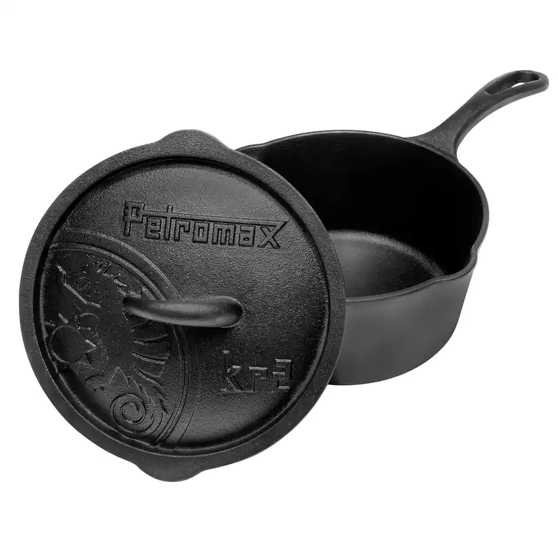 Petromax kr2 Gusseiserne Kasserolle mit Deckel 2 Liter Garantierte Lieferung