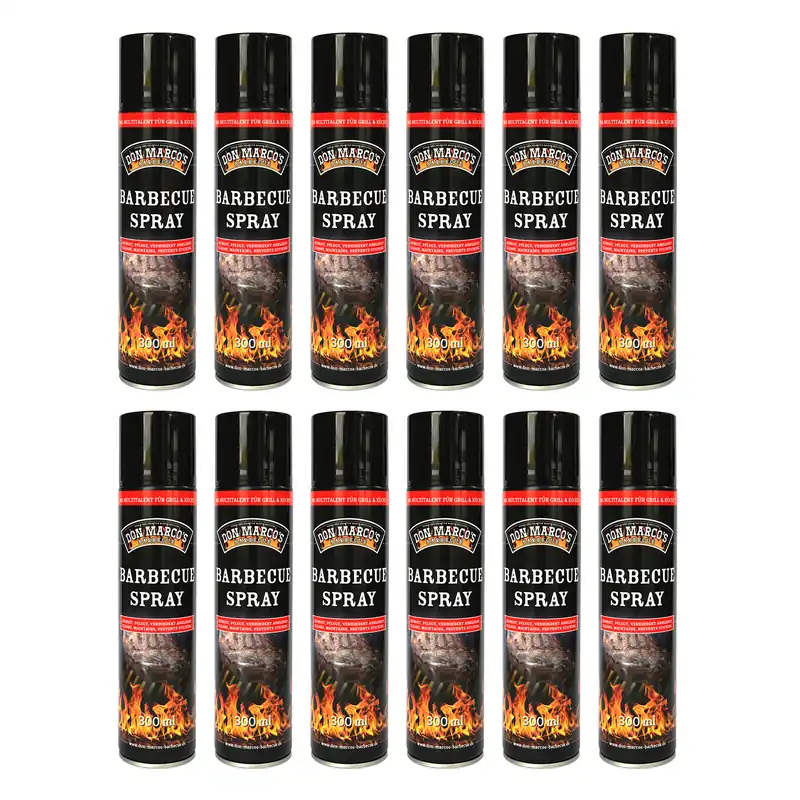 Markenprodukt Don Marco´s Barbecue Spray 12er-Set