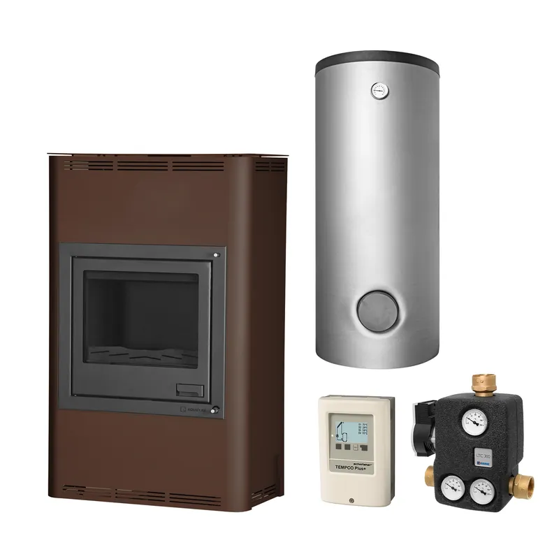 Garantierte Lieferung Aquaflam 25 Basic Brown Set + Pufferspeicher TPSR 1000 + SWT