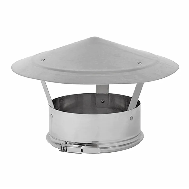 Opsinox Edelstahlschornstein 200mm Chinesischer Hut K Markenprodukt