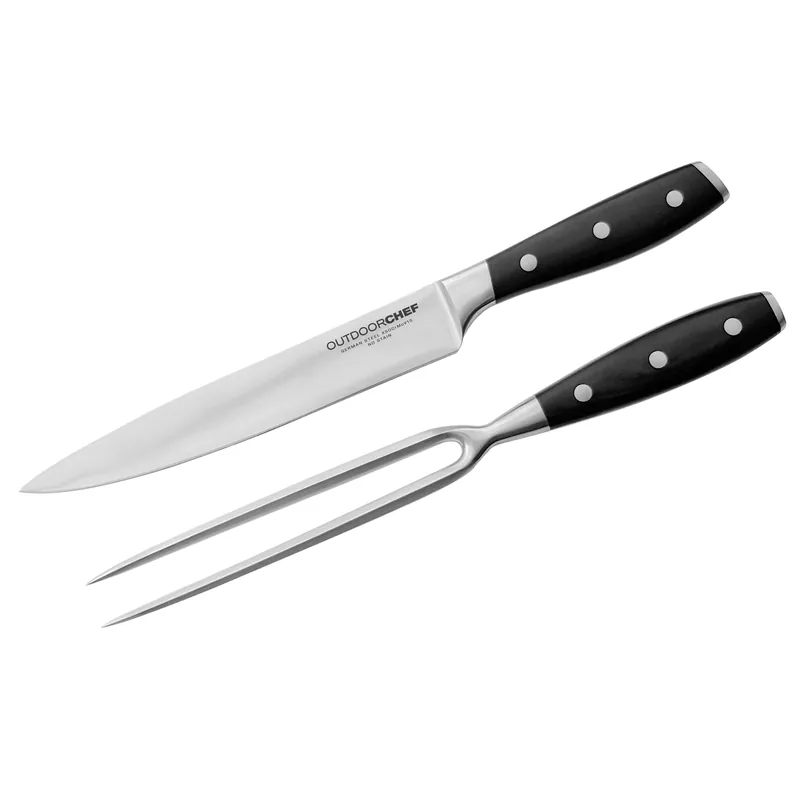 Direkt Vom Hersteller Outdoorchef Tranchierbesteck Premium 2-tlg.