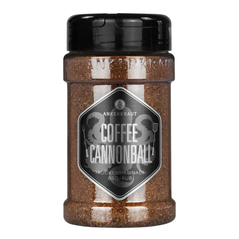 Ankerkraut BBQ-Rub Coffee Cannonball 200 g Streuer Top-Seller