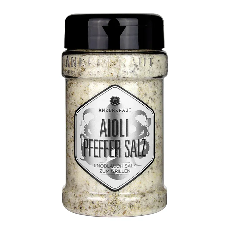 Direktkauf Ankerkraut Aioli-Pfeffer Salz 310 g Streuer