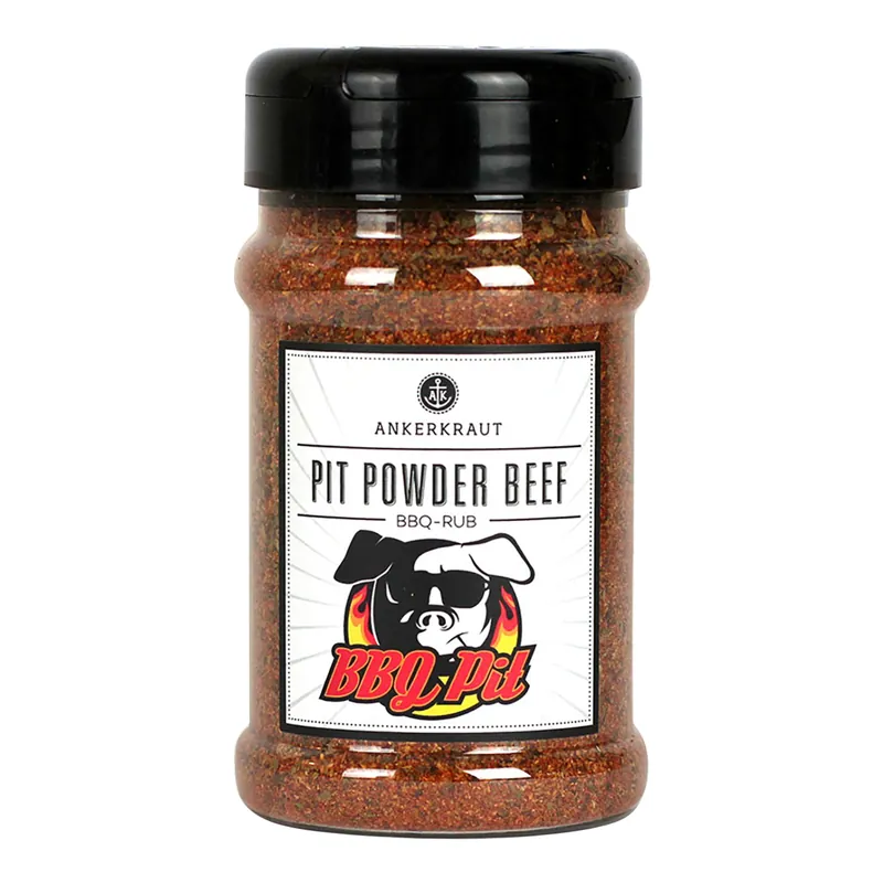 Ankerkraut BBQ-Rub Pit Powder Beef 200 g Streuer Preisreduziert