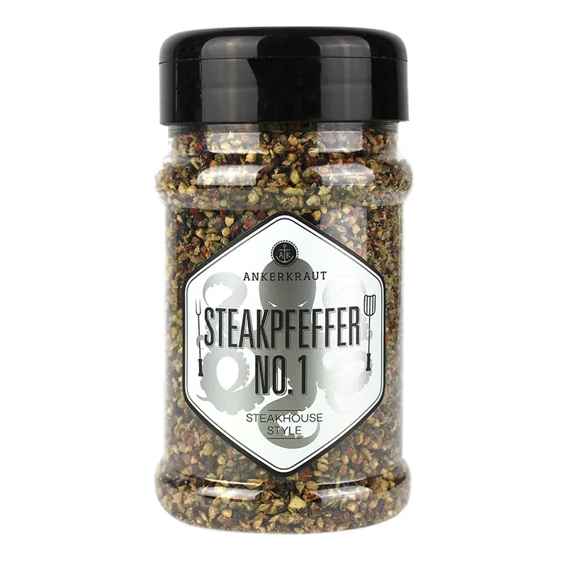 Markenware Ankerkraut Steakpfeffer No. 1 180 g Streuer