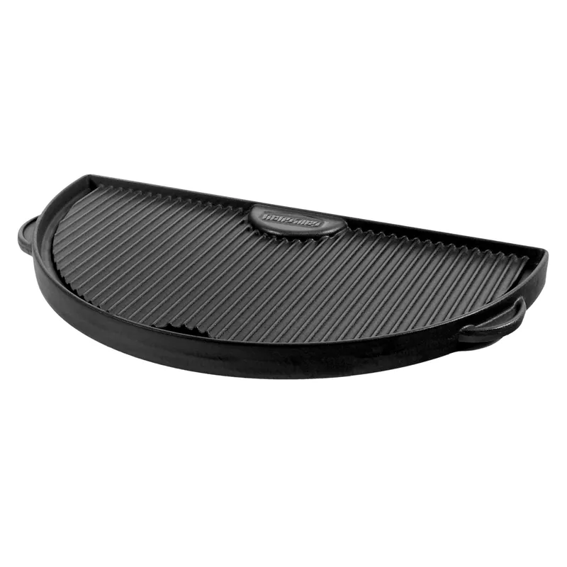 Neue Kollektion Grill Guru Grillplatte Halbmond aus Gusseisen