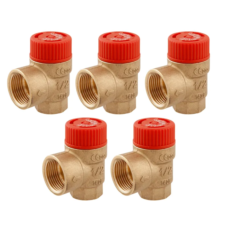 Nur Heute Afriso Membran-Sicherheitsventil MS Rp 1/2" x Rp 3/4" 5er Set