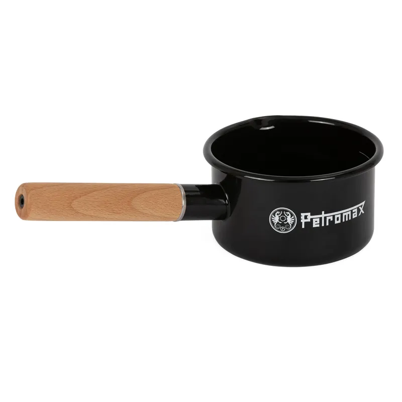 Petromax Emaille-Stieltopf Schwarz 500 ml Preiswert