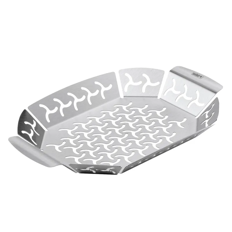 Weber Premium-Grillkorb Edelstahl klein Saisonangebot