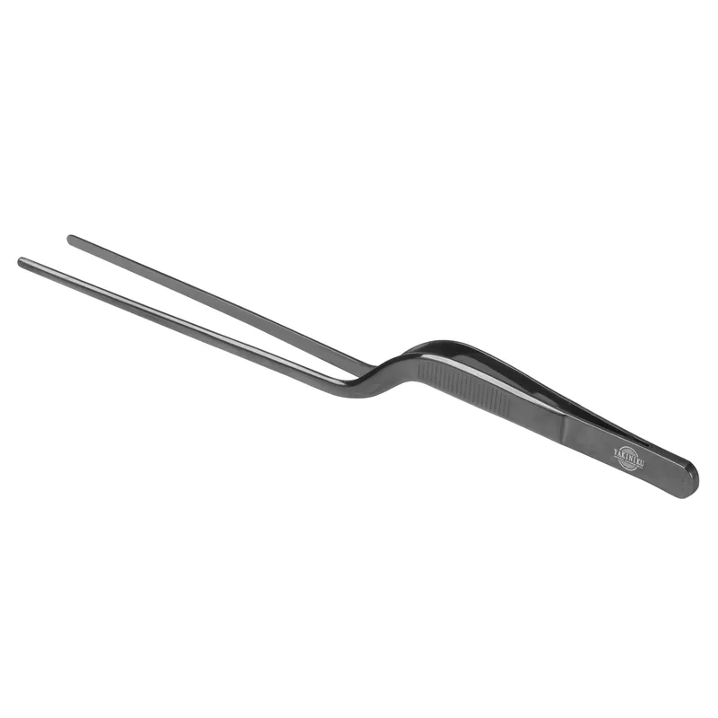 Mega-Angebot Yakiniku Grillpinzette gebogen für Kamado und Shichirin Grill