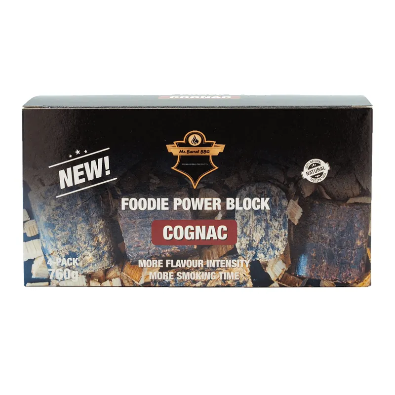 Mr. Barrel BBQ Foodie Power Blocks L Cognac, 760 g Super-Preis