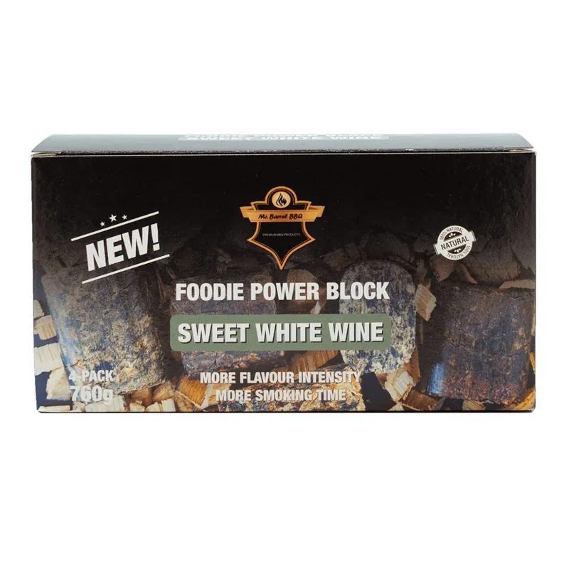 Mr. Barrel BBQ Foodie Power Blocks L Sweet White Wine, 760 g Markenware