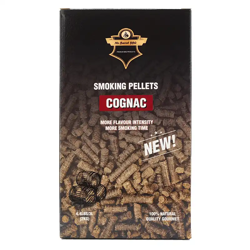 Mr. Barrel BBQ Smoking Pellets L Cognac, 2 kg Jetzt Kaufen