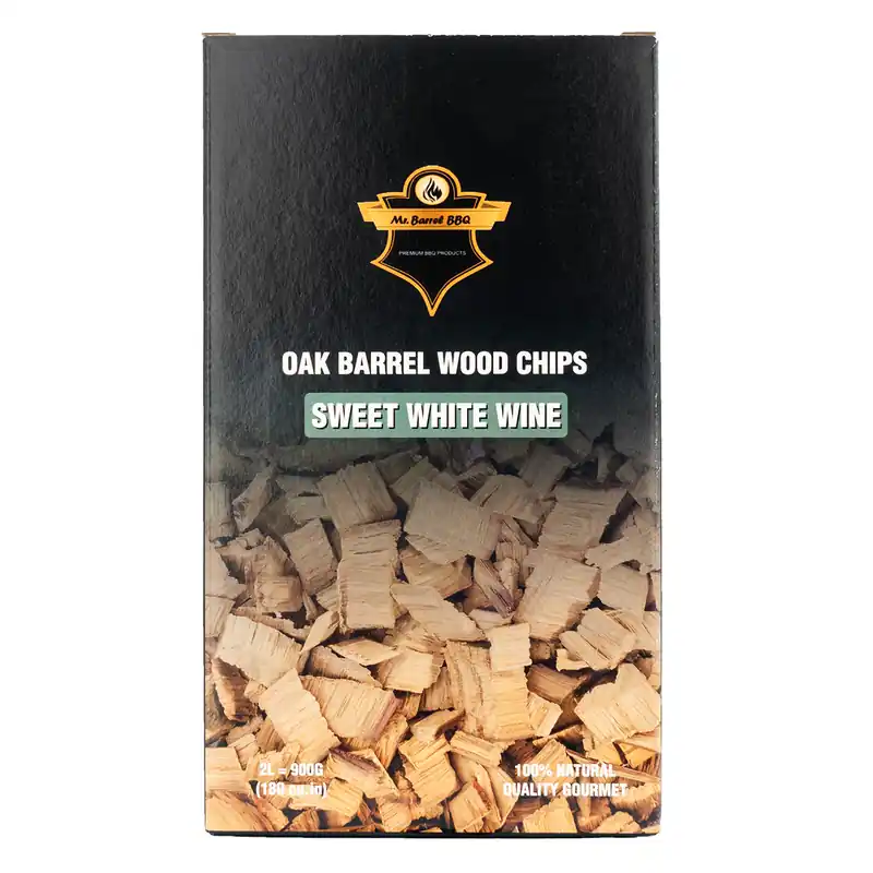 Mr. Barrel BBQ Smoking Chips L Sweet White Wine, 900 g Sale