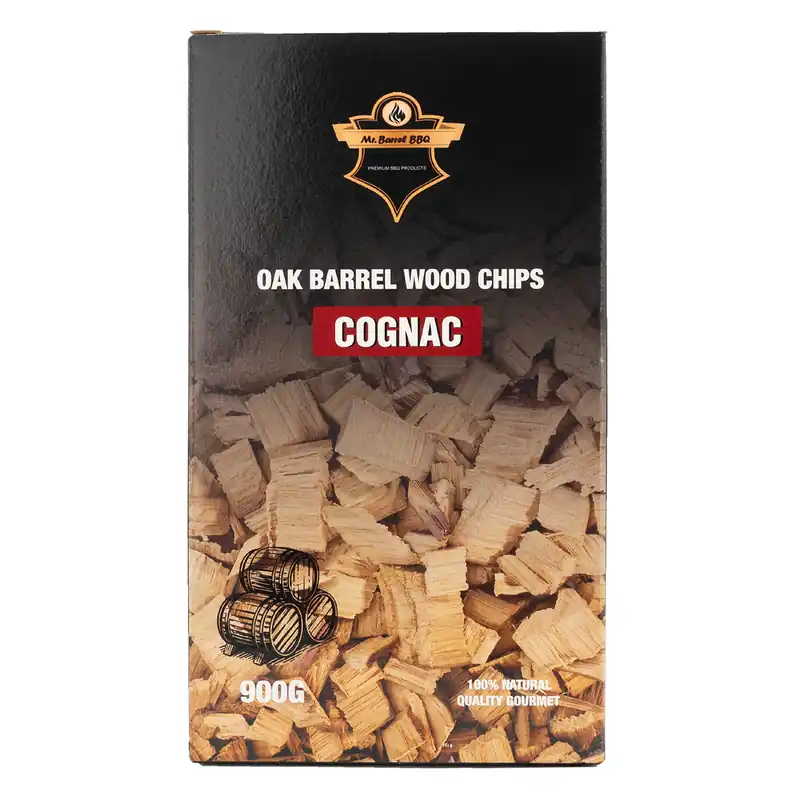 Preis Gesenkt Mr. Barrel BBQ Smoking Chips L Cognac, 900 g