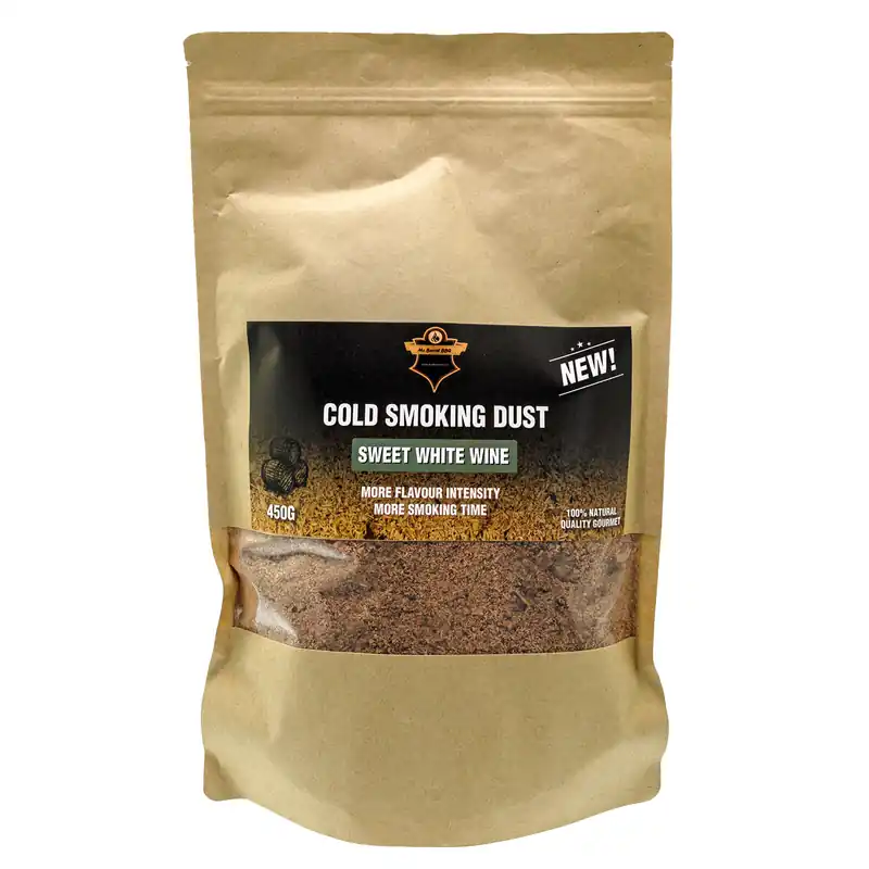 Mr. Barrel BBQ Smoking Dust Sweet White Wine, 450 g Direkt Vom Hersteller