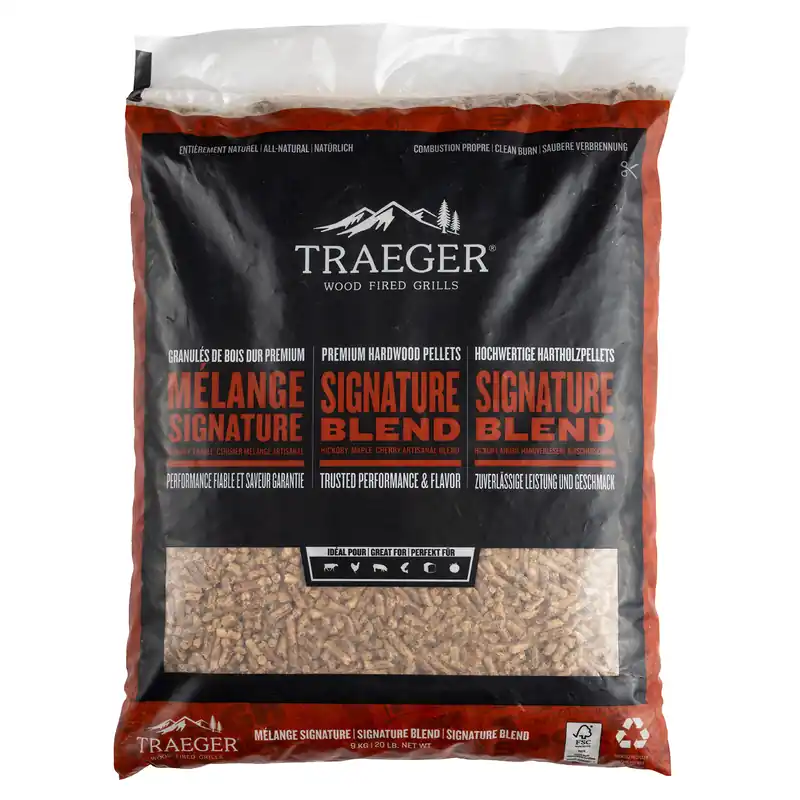 Traeger Hartholzpellets Signature Blend 9 kg Preis Gesenkt
