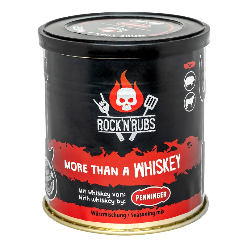 Rock‘n‘Rubs Silver Line More than a Whiskey 130 g Zertifiziert