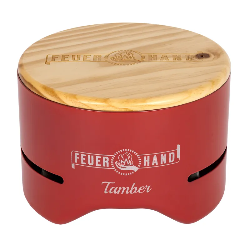 Feuerhand Tischgrill Tamber Rubinrot Neu