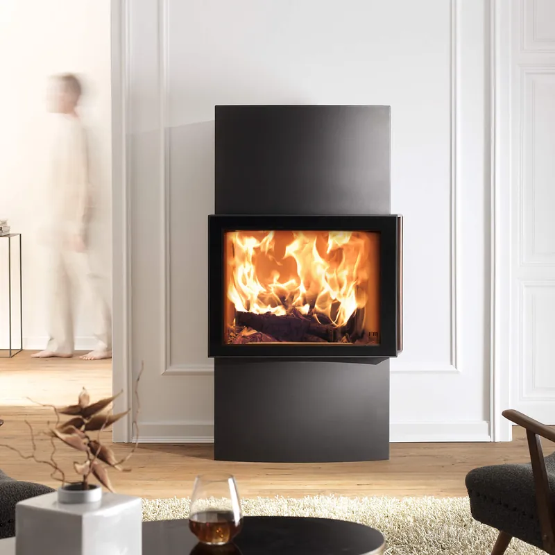 Angebot Austroflamm Lounge Xtra Kaminofen Stahl gussgrau, RR oben oder hinten
