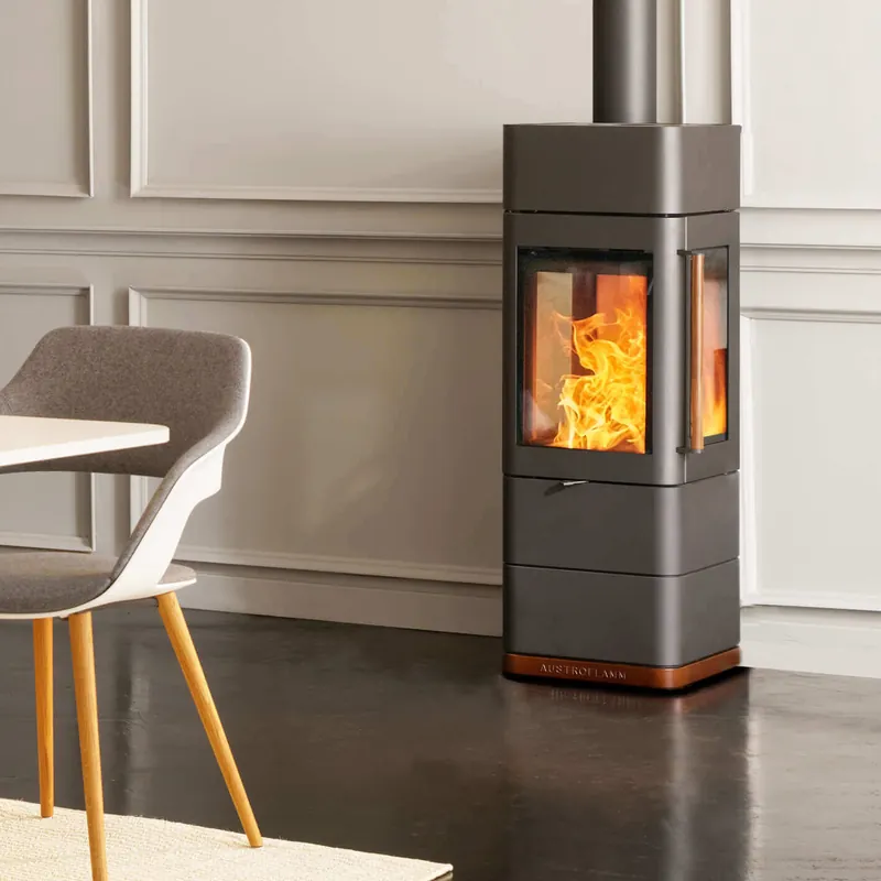 Austroflamm Ivy 2.0 Kaminofen Stahl Schwarz Solange Der Vorrat Reicht