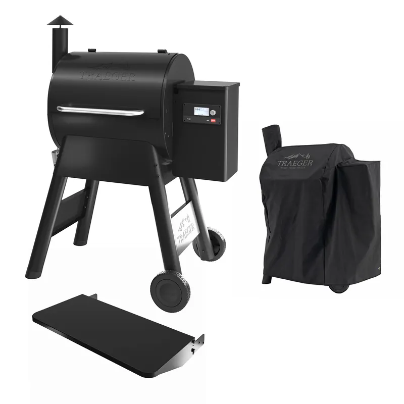 Traeger PRO D2 575 inkl. Abdeckhaube & Klappbare Frontablage Jetzt Bestellen