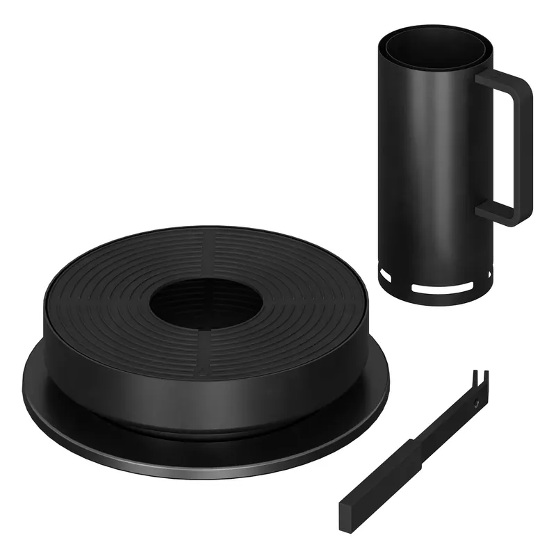 Geprüft OFYR Tabl‘O Tischgrill Stahl Schwarz