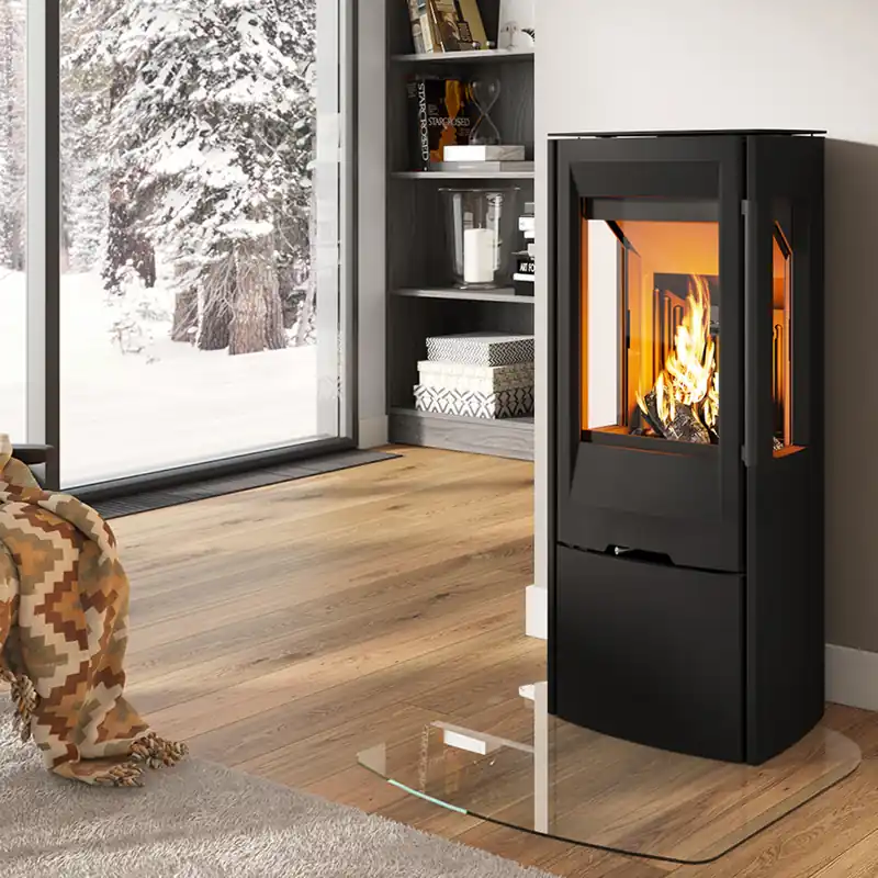 TermaTech TT30G Classic Kaminofen Stahl Schwarz Sale