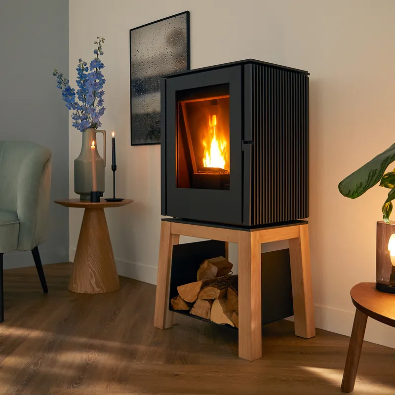 Sofort Bestellen Schmitzker Cuby Pellet Pelletofen Schwarz