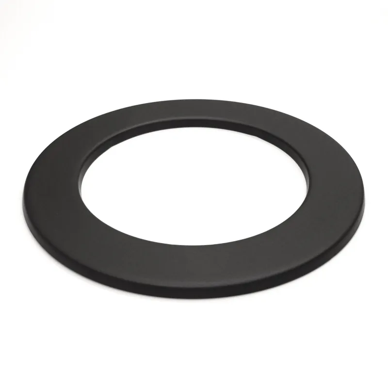 Raik Basic Wandrosetta 160mm schwarz 3cm für Rauchrohr / Ofenrohr Expressversand
