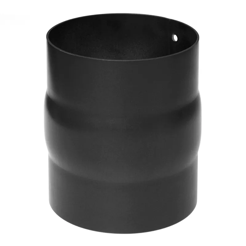 Top-Preis Raik Basic Adapter 130mm schwarz für Rauchrohr / Ofenrohr