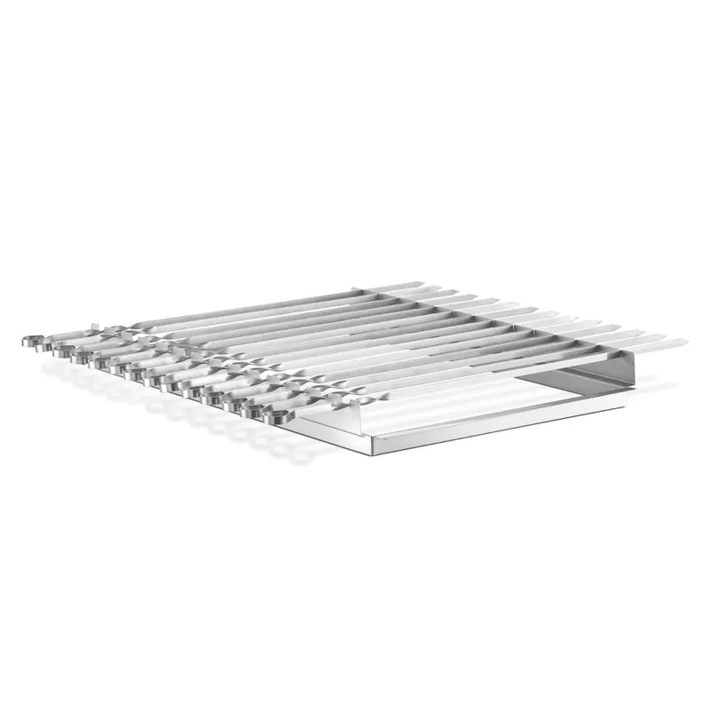 Thüros Schaschlik-Spießaufsatz mit 14 Spießen für T4 und Thüros 2 Grillfläche 40 x 60 cm Ausverkauf