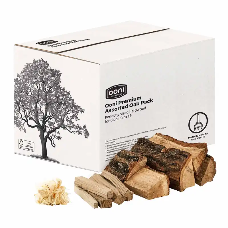 Ooni Paket Premium Eichenhölzer 11 kg Preisreduziert
