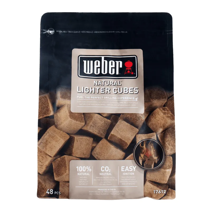 Angebot Weber Anzündwürfel Braun 48 Stück