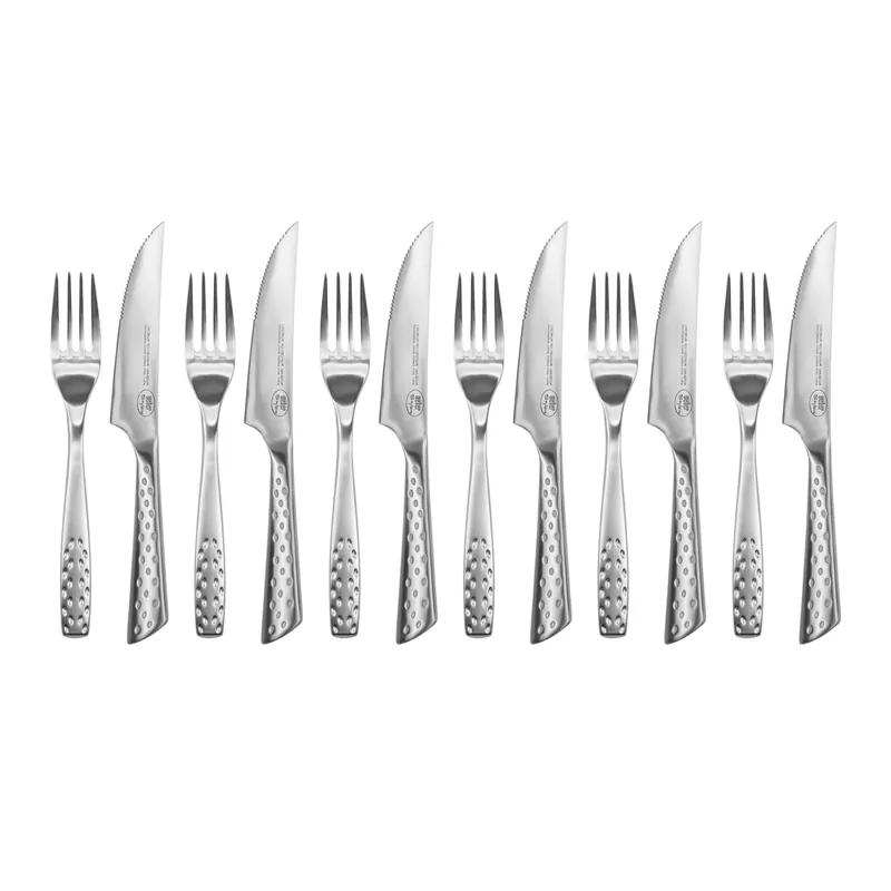 Solange Der Vorrat Reicht Weber Deluxe-Steakbesteck 12-teilig