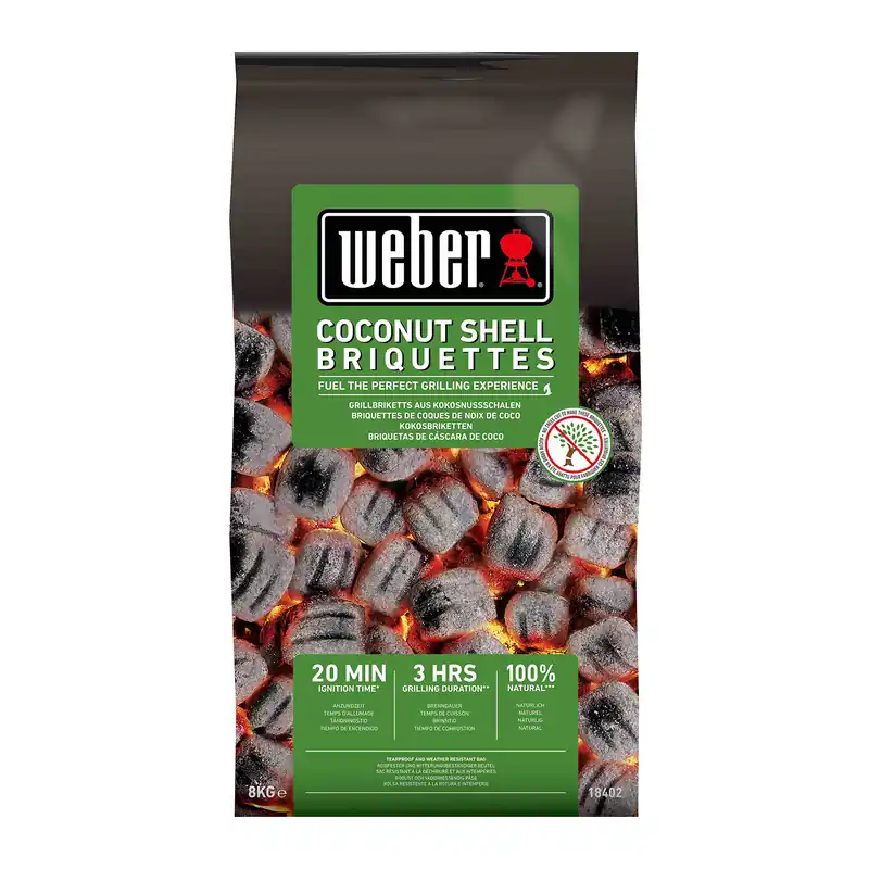 Ausverkauf Weber Kokosnussbriketts 8 kg