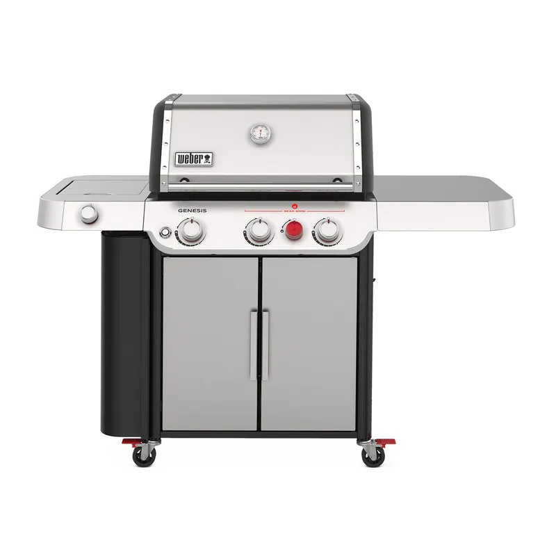 Weber Genesis S-335 Gas-Grillstation Edelstahl Echt