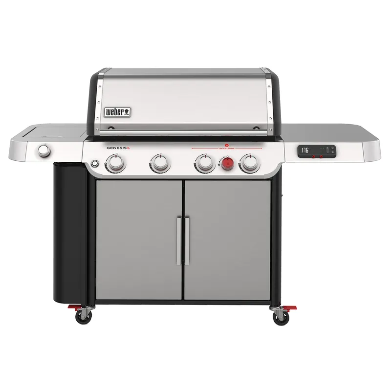 Super-Preis Weber Genesis SX-435 Smart Gas-Grillstation Edelstahl